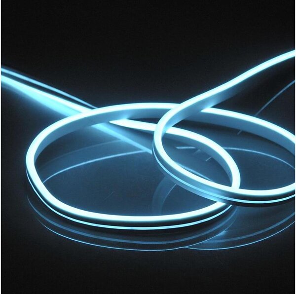 Benzi LED NEON 5 m LED/27W/12V IP65 albastru