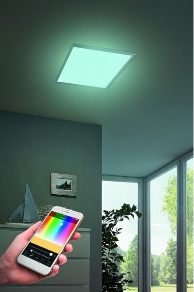 Eglo 99415 - SALOBRENA-C plafonieră LED RGB dimabilă LED/16W/230V + telecomandă