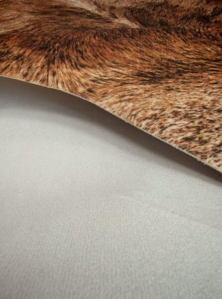 Covor din piele, Model Malmo 22002 632, Model Belgian, Beige, Dimensiunea 155x190 cm 155 x 190