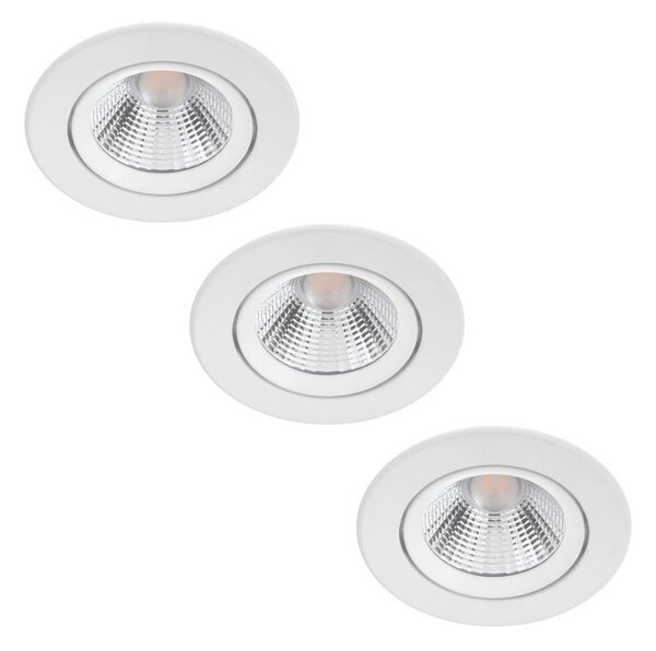 SET 3x plafonieră LED încastrată DIVE LED/5,5W/230V 2700K Philips