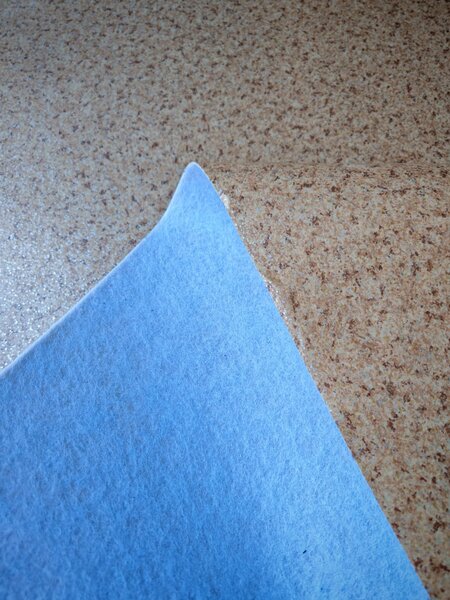 Covorul PVC linoleum Sare si Piper, Latimi 2 m, Bej 200 x 200