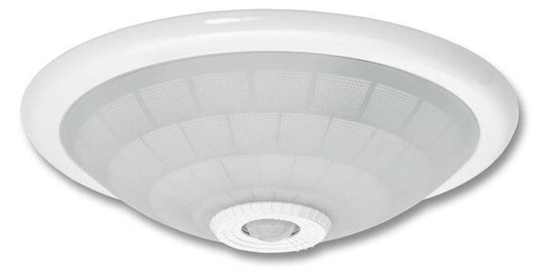 Ecolite WHST78-BI - Plafonieră exterior cu senzor VERA 2xE27/60W/230V IP44