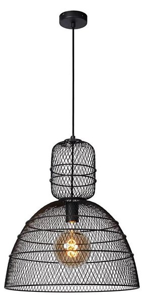 Lucide 78395/01/30 - lustră pe cablu GASSET 1xE27/60W/230V negru