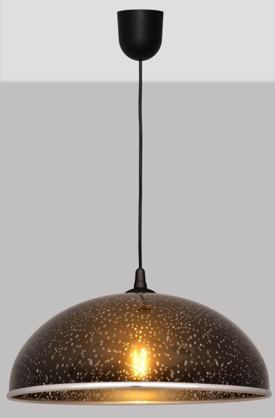 Lustră pe cablu CIRCLE 1xE27/15W/230V neagră