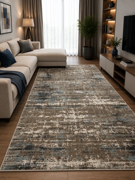 Covor Sufragerie Dormitor, Model Virgo 4151, Covor Premium Egiptean, Multicolor 80 x 150