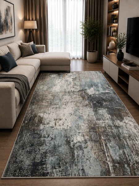 Covor Sufragerie Dormitor, Model Verona 8023E, Covor Egiptean Premium, Densitatea 2800 g mp 200 x 285