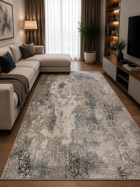 Covor Sufragerie Dormitor, Model Verona 1X, Covor Premium Egiptean, Multicolor 80 x 150