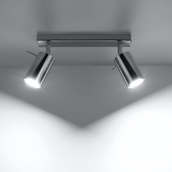 Spot RING 2xGU10/40W/230V