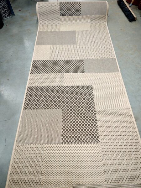Traversa Bucatarie 19645 19, Flex Antiderapant, Crem Maro 100 x 200