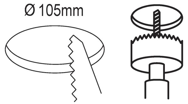 Eglo 99143 - Plafonieră LED FUEVA 5 pentru tavane false, 5 LED, 5,5 W, 230 V