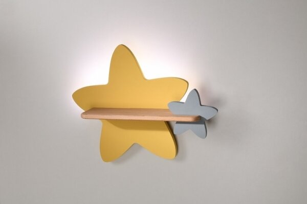 Aplică LED cu raft pentru copii STAR LED/5W/230V