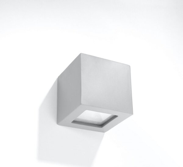 Sollux SL.0871 - LEO lampa de perete 1xE27/60W/230V gri