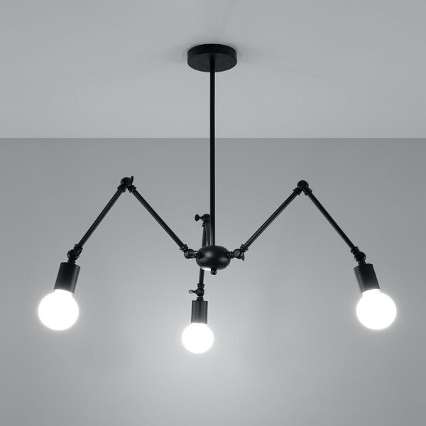 Lustră pe tijă STARK 3xE27/60W/230V