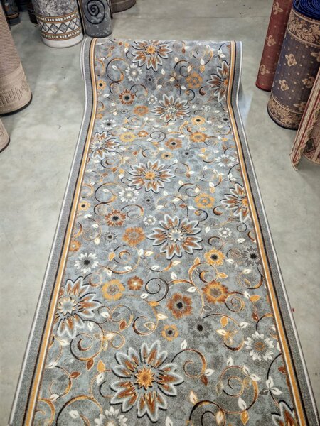 Traversa Model Print Boston, Diverse Latimi, Gri Dreptunghi, 150 x 500