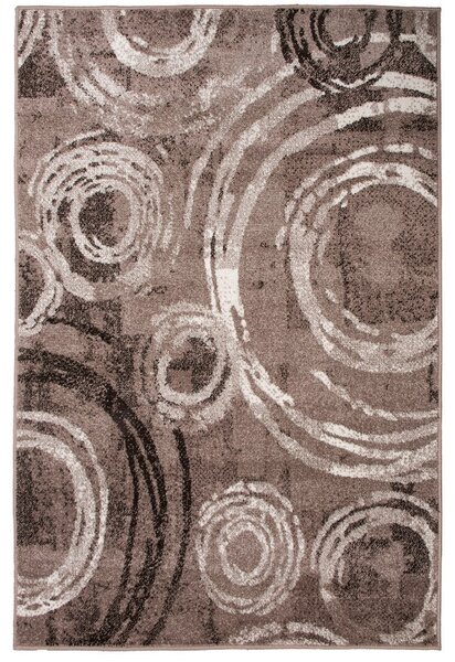 Covor Sufragerie Dormitor, Model Mira 24010 132, Maro 50x80