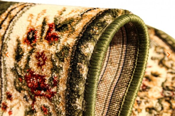 Covor Lotos 571-310, Marime 50 x 80 cm, Verde, Inaltime Fir 8 mm, Antialergic, Polipropilena, Living, Dormitor, Sufragerie, Birou 50 x 80