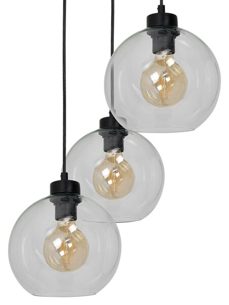 Lustră pe cablu SOFIA 3xE27/60W/230V transparent