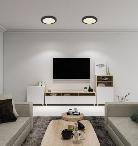Plafonieră LED Globo 12379-24B LASSE LED/24W/230V