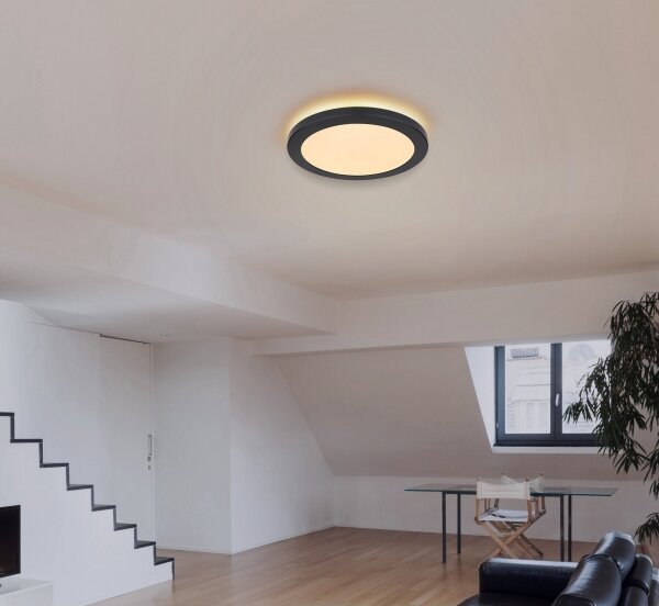 Plafonieră LED Globo 12379-24B LASSE LED/24W/230V