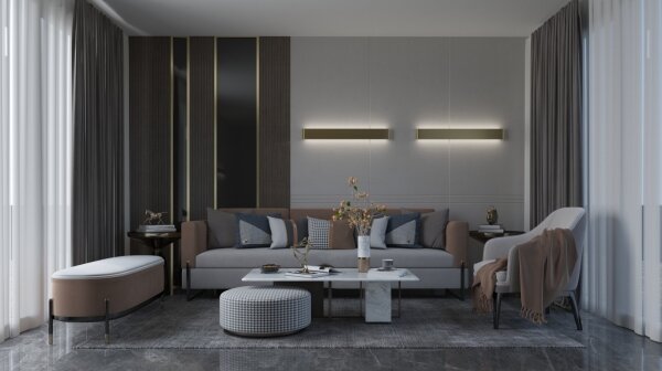 Aplică LED SMART LINEA LED/40W/230V Immax NEO 07137-G + telecomandă 76 cm