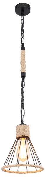 Lustră pe lanț Globo 15676H HALIA 1xE27/60W/230V