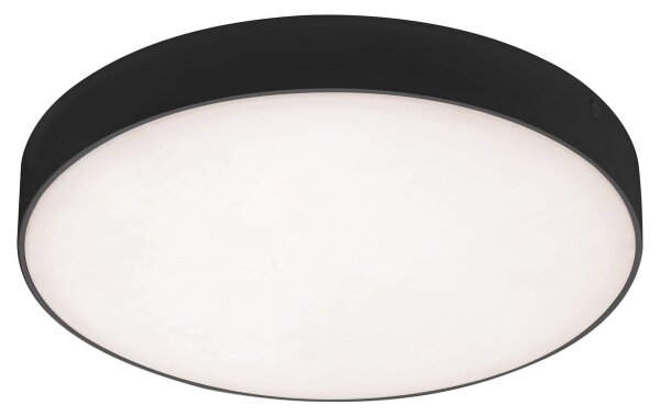 Rabalux Corp de iluminat LED de tavan pentru baie, 24W/230V, 2800/4000/6000K, IP44, negru