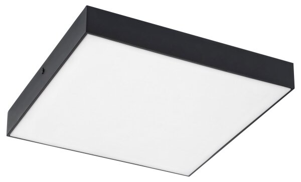 Rabalux - Plafonieră LED/18W/230V 3000-6000K IP44 negru