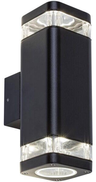 Aplică de exterior Rabalux 2xGU10/25W/230V IP44 neagră