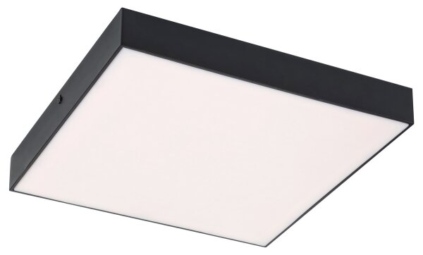 Rabalux - Plafonieră LED/18W/230V 3000-6000K IP44 negru