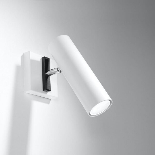 Spot de perete DIREZIONE 1xGU10/40W/230V alb