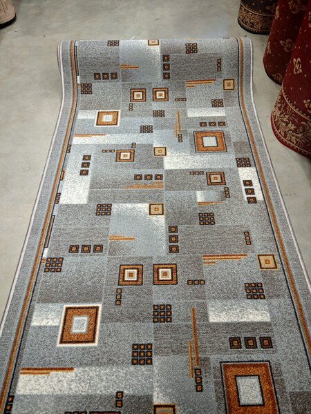 Traversa Model Print Dekart, Diverse Latimi, Gri Dreptunghi, 200 x 300