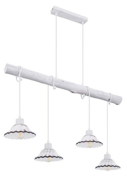 Lustră pe cablu Globo 54050-4H JOWITA 4xE27/40W/230V
