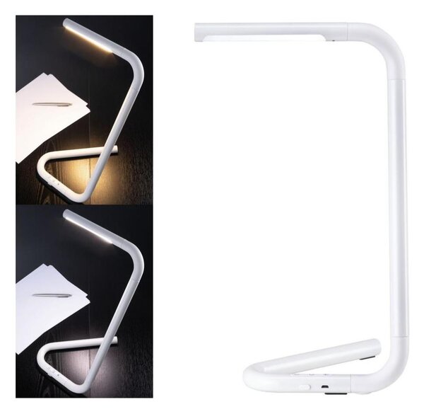 Paulmann 95423 - Lampă de birou LED 4,5W cu touch, dimabilă, FLEXLINK 5V/USB alb