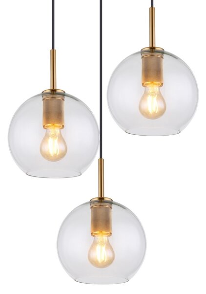 Lustră pe cablu Globo 15462H1 ADARA 3xE27/60W/230V