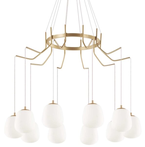 Lustră LED pe cablu Ideal Lux KAROUSEL 10xG9/3,2W/230V