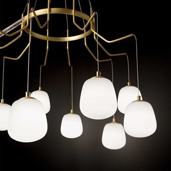 Lustră LED pe cablu Ideal Lux KAROUSEL 10xG9/3,2W/230V