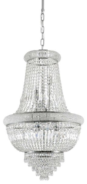 Lustră de cristal pe lanț Ideal Lux DUBAI 10xE14/40W/230V