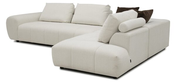 Colțar extensibil dumonde cu sezut confortabil din spuma high-density Allure 325x107 cm