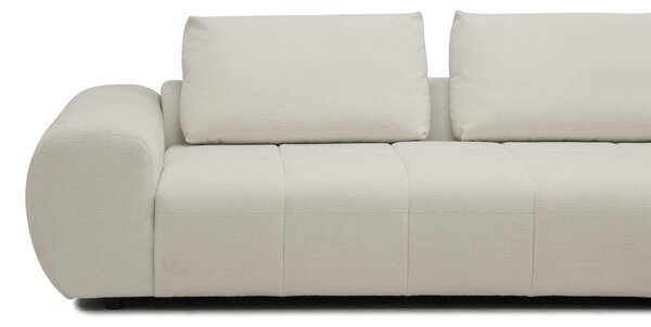 Colțar extensibil dumonde cu sezut confortabil din spuma high-density Allure 325x107 cm