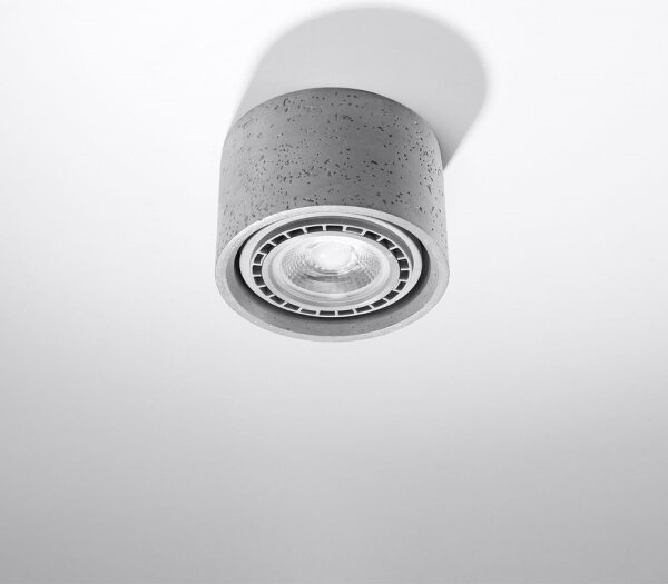 Plafonieră BASICv AR111 1xGU10/40W/230V beton