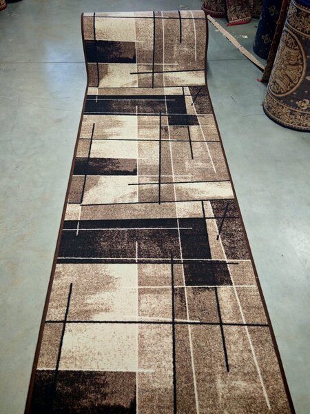 Traversa Model Print Hanoi, Diverse Latimi, Bej 60 x 1200, Dreptunghi