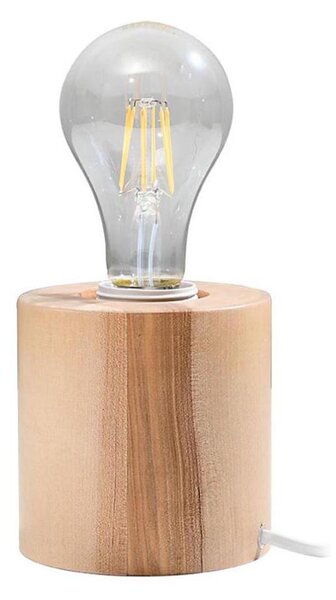 Lampă de masă SALGADO 1xE27/60W/230V lemn