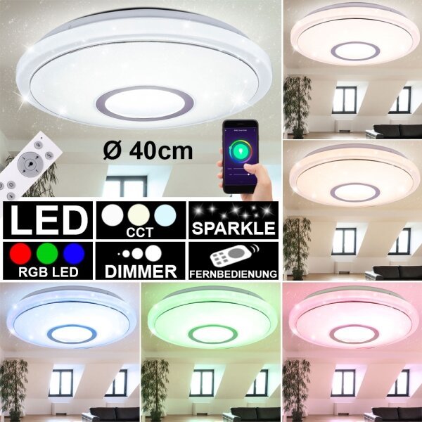 Globo 41386-16SH - Lampă LED RGBW CONNOR 16W 230V dimabilă + DO