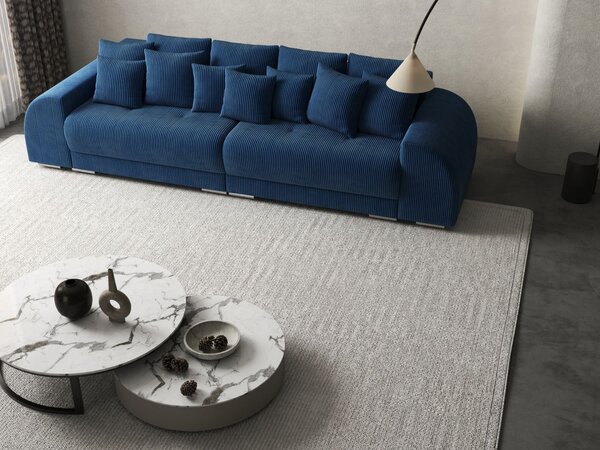 Canapea extensibilă dumonde cu 2 lăzi de depozitare Verona Zoom Blue 310x120 cm