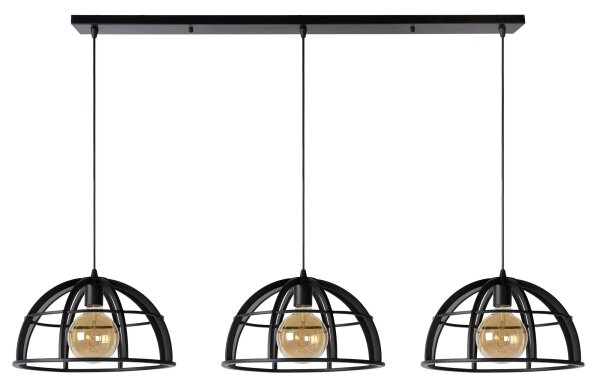 Lustră pe cablu Lucide 76464/03/30 DIKRA 3xE27/60W/230V