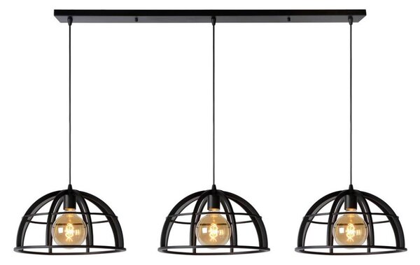 Lustră pe cablu Lucide 76464/03/30 DIKRA 3xE27/60W/230V