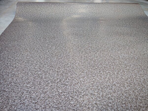 Covorul PVC linoleum Sare si Piper, Latimi 1.5 m, 2 m, Grej 200 x 500
