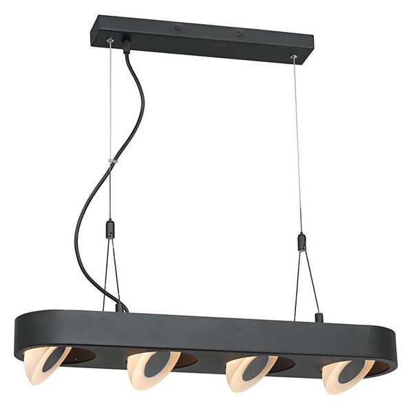 Lustră LED pe cablu PRIMO 4xLED/40W/230V