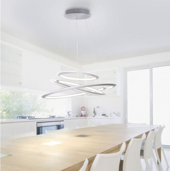 Paul Neuhaus 2493-55 - Lustr LED ALESSA 3x38W/230V dimabil cu telecomandă
