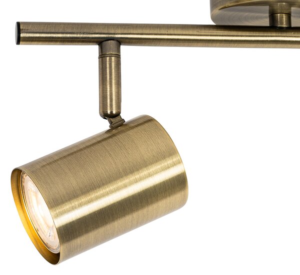 Spot modern bronz reglabil cu 2 lumini - Jeana